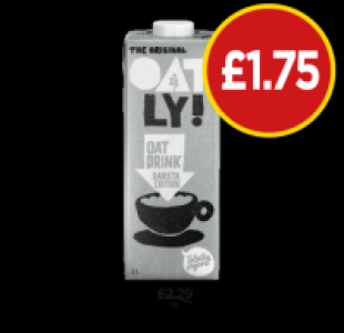 Budgens  Oatly Barista Edition