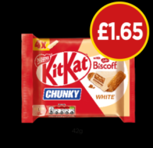 KitKat Chunky Biscoff White