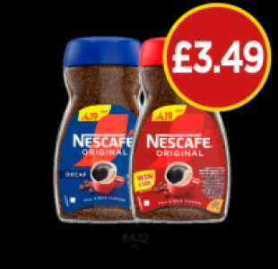 Nescafe, Decaf