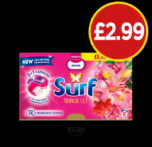 Surf Tropical Lily Capsules £2.99