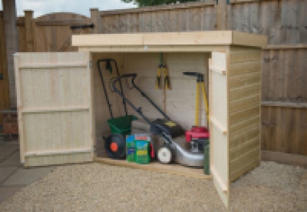 Wickes  Forest Garden Large Shiplap Pent Outdoor Store - 6 x 3ft