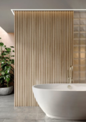 Corlea Oak Slatted Wall Panelling - 2400mm - Pack of 3