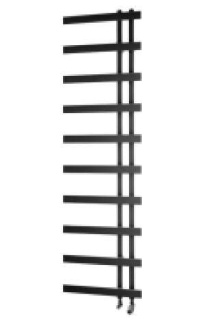 Towelrads Horton Black Towel Radiator - 1800 x 500mm