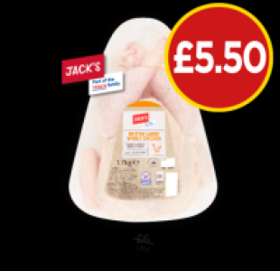 Budgens  Jacks Whole Chicken