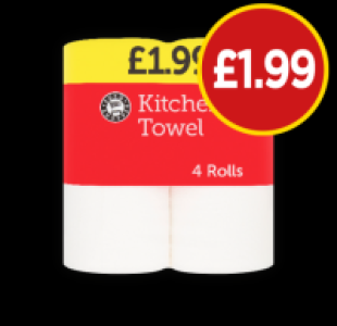 Budgens  Kitchen Towel- Now Only £1.99 at Budgens