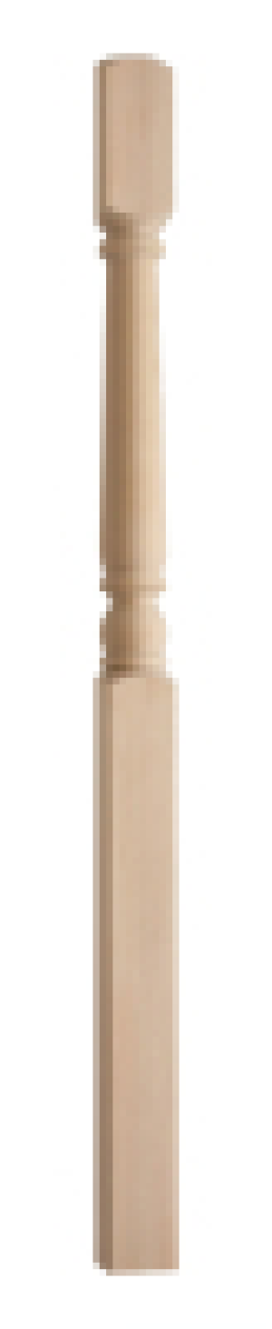 Cheshire Mouldings Hemlock Turned Newel - 1500 x 90 x 41mm