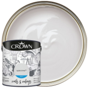 Wickes  Crown Matt Emulsion Paint - Quiet Time - 2.5L