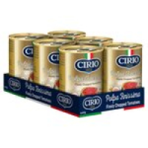Cirio Polpa Finissima Finely Chopped Italian Tomatoes £4.50