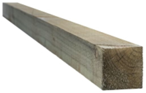 Spruce Incised Deck Support Post - 100 x 100 x 1200mm