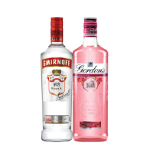 Smirnoff & Gordon’s Pink Gin