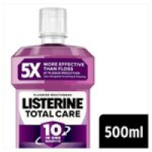 Ocado  Listerine Total Care 10-in-1 Benefit Clean Mint Mouthwash