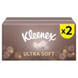 Ocado  Kleenex Ultra Soft Tissues - Twin Box