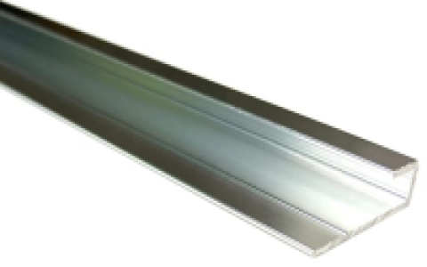 Wickes  Wetwall Alloy Polished Silver End Cap - 2440mm