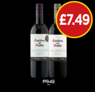 Budgens  Casillero Del Diablo Merlot, Malbec