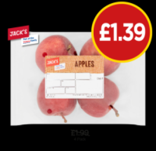 Jacks Apples £1.39