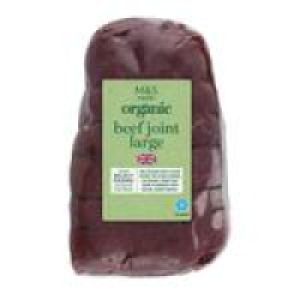 Ocado  M&S Organic Beef Roasting Joint