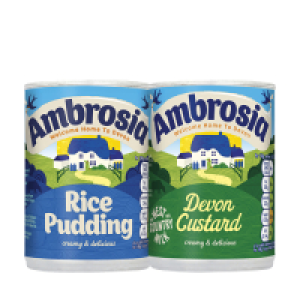 Ambrosia Devon Custard & Rice Pudding