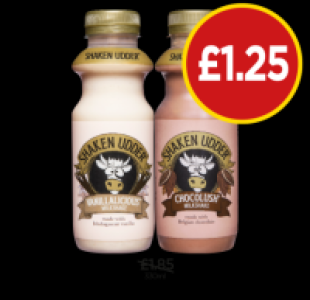Shaken Udder Vanillalicious, Chocolush