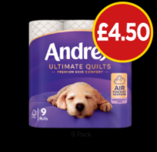 Budgens  Andrex Ultimate Quilts