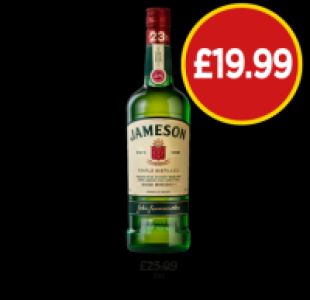 Budgens  Jameson Whiskey
