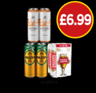 Carlsberg, Holsten, Stella Artois