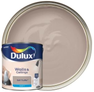 Wickes  Dulux Matt Emulsion Paint - Soft Truffle - 2.5L