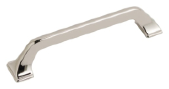 Wickes  Duarti By Calypso Alessia Polished Nickel Bow Handle - 150mm