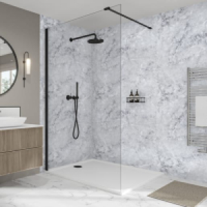 Wetwall Elite Fumo 2 Sided Shower Panel Kit - 1200 x 900mm