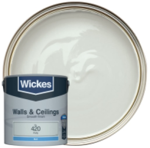 Wickes  Wickes Vinyl Matt Emulsion Paint - Putty No.420 - 2.5L