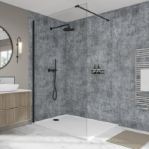 Wetwall Elite Ravello 2 Sided Shower Panel Kit - 900 x 900mm