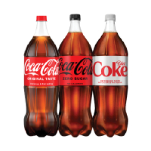Coke Original, Diet Coke & Coke Zero