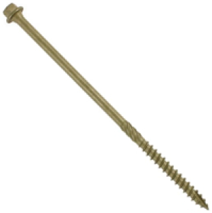 Wickes  Timco In-dex Timber Screws Hex Green 6.7 x 150mm 50 Pack