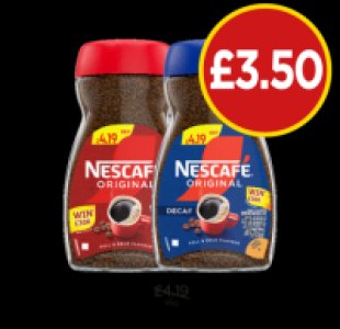 Budgens  Nescafe, Decaf