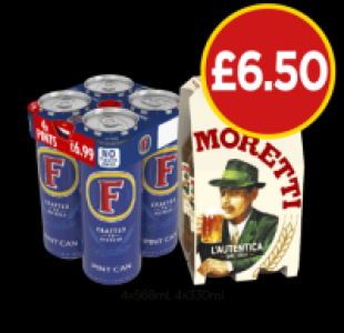 Fosters, Moretti