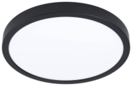 Wickes  Eglo Fueva 5 LED Circular Surface-Mounted Light - Black
