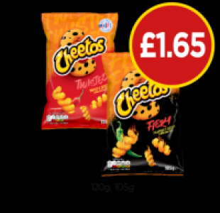 Budgens  Cheetos Twisted, Fiery