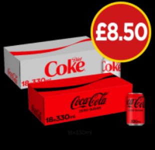 Budgens  Diet Coke, Coca Cola Zero Sugar