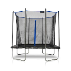 RobertDyas  Plum 8 x 6ft Rectangular Springsafe Trampoline & Enclosure