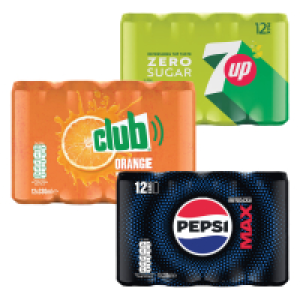 SuperValu  Pepsi Max, 7up Zero Sugar & Club Orange