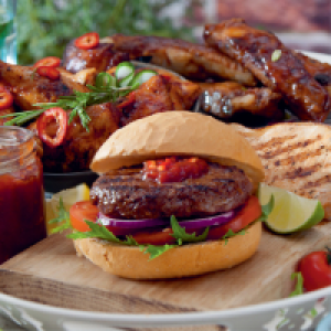 SuperValu  Steak Burger