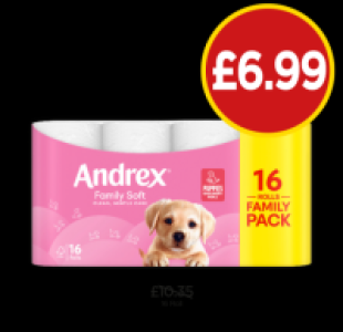 Budgens  Andrex Family Soft
