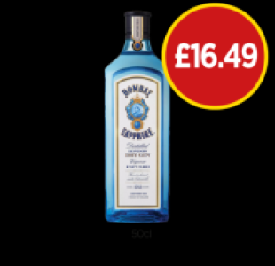 Budgens  Bombay Sapphire Gin