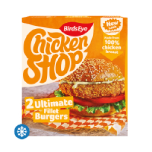 SuperValu  Birds Eye Chicken Shop 2 Ultimate Fillet Burgers