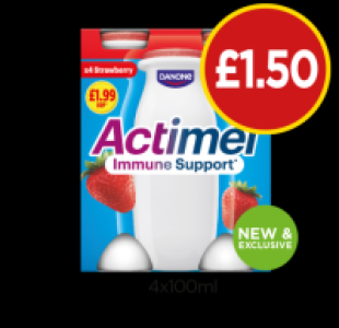 Budgens  Actimel Strawberry