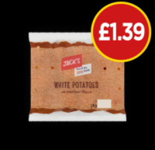 Jacks White Potatoes &pound;1.39