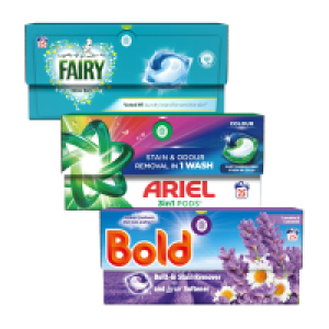 SuperValu  ARIEL ALL-IN-1 / FAIRY NON BIO & BOLD PODS