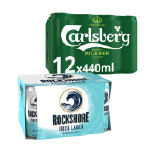 SuperValu  CARLSBERG & ROCKSHORE