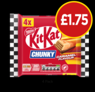 Budgens  KitKat Chunky Caramel