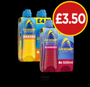 Lucozade Orange, Raspberry