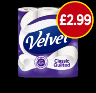 Budgens  Velvet Classic Quilted